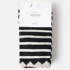 Lot de 2 chaussettes à motifs Lot de 2 chaussettes à motifs