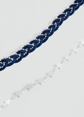 Lot de 2 colliers Lot de 2 colliers