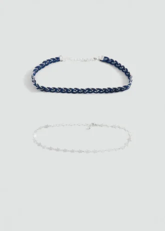 Lot de 2 colliers Lot de 2 colliers