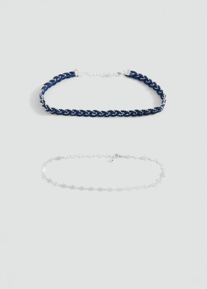 Lot de 2 colliers Lot de 2 colliers