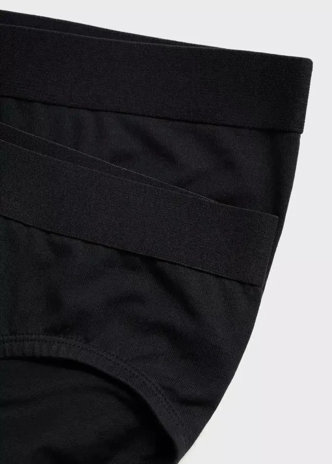 Lot de 2 culottes basiques
