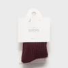 Lot de 2 paires de chaussettes côtelées
