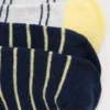 Lot de 2 paires de chaussettes rayées