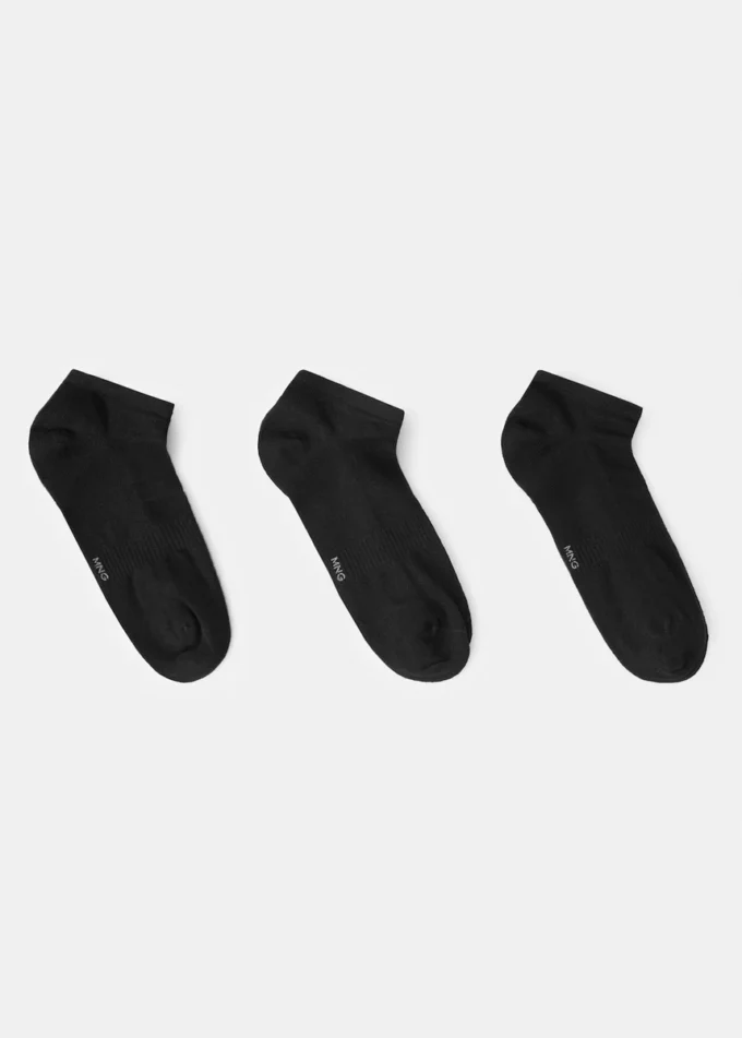 Lot de 3 chaussettes en coton Lot de 3 chaussettes en coton