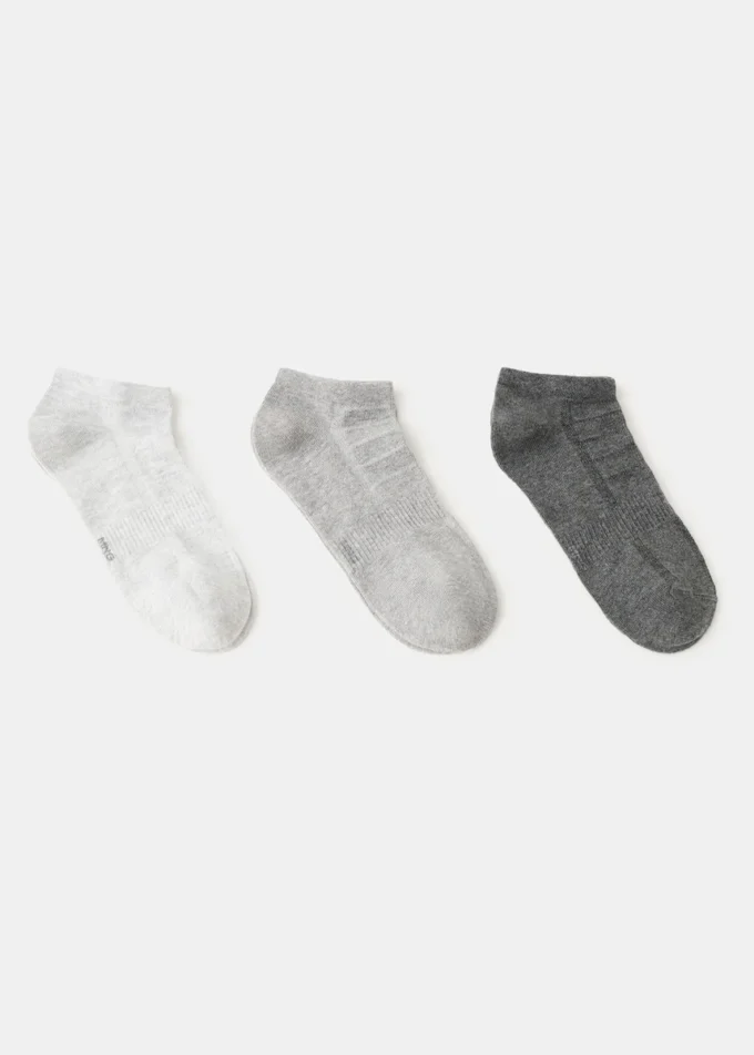 Lot de 3 chaussettes en coton Lot de 3 chaussettes en coton