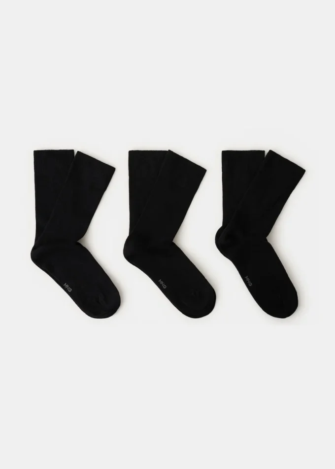 Lot de 3 chaussettes en coton Lot de 3 chaussettes en coton