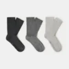 Lot de 3 chaussettes en coton Lot de 3 chaussettes en coton