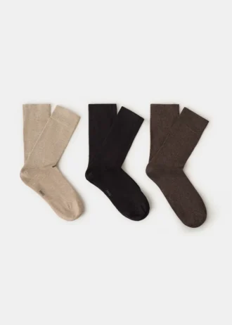 Lot de 3 chaussettes en coton