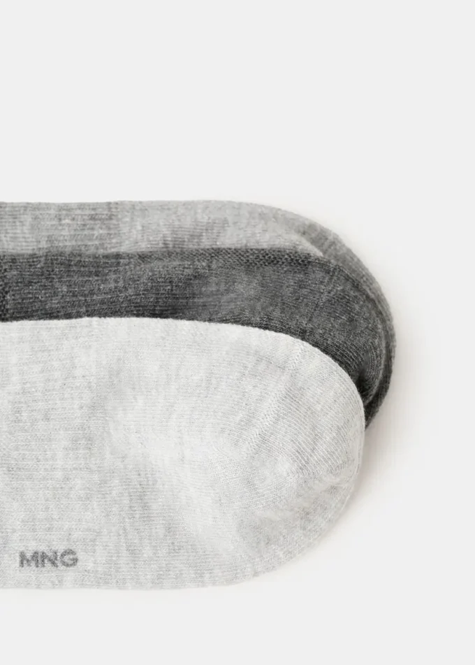Lot de 3 chaussettes en coton Lot de 3 chaussettes en coton