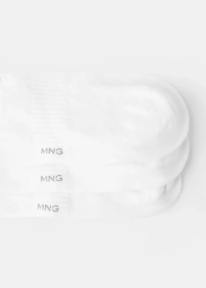 Lot de 3 chaussettes en coton Lot de 3 chaussettes en coton