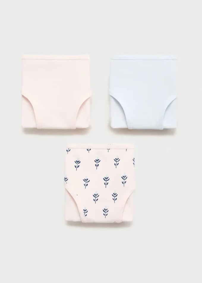Lot de 3 culottes en coton Lot de 3 culottes en coton