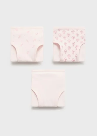 Lot de 3 culottes en coton
