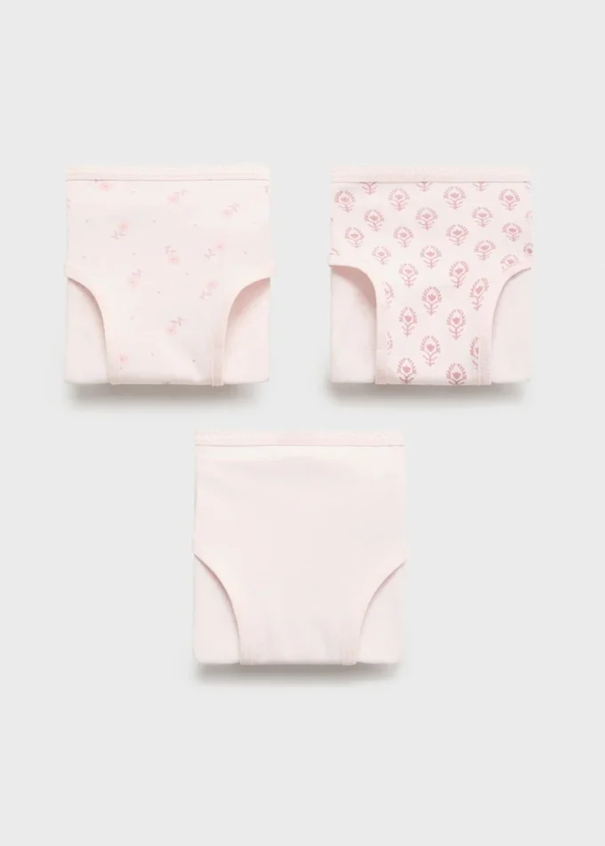 Lot de 3 culottes en coton Lot de 3 culottes en coton