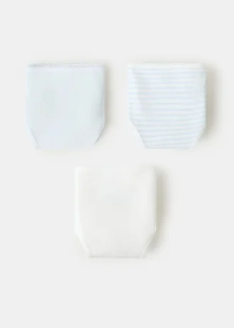 Lot de 3 culottes en coton Lot de 3 culottes en coton