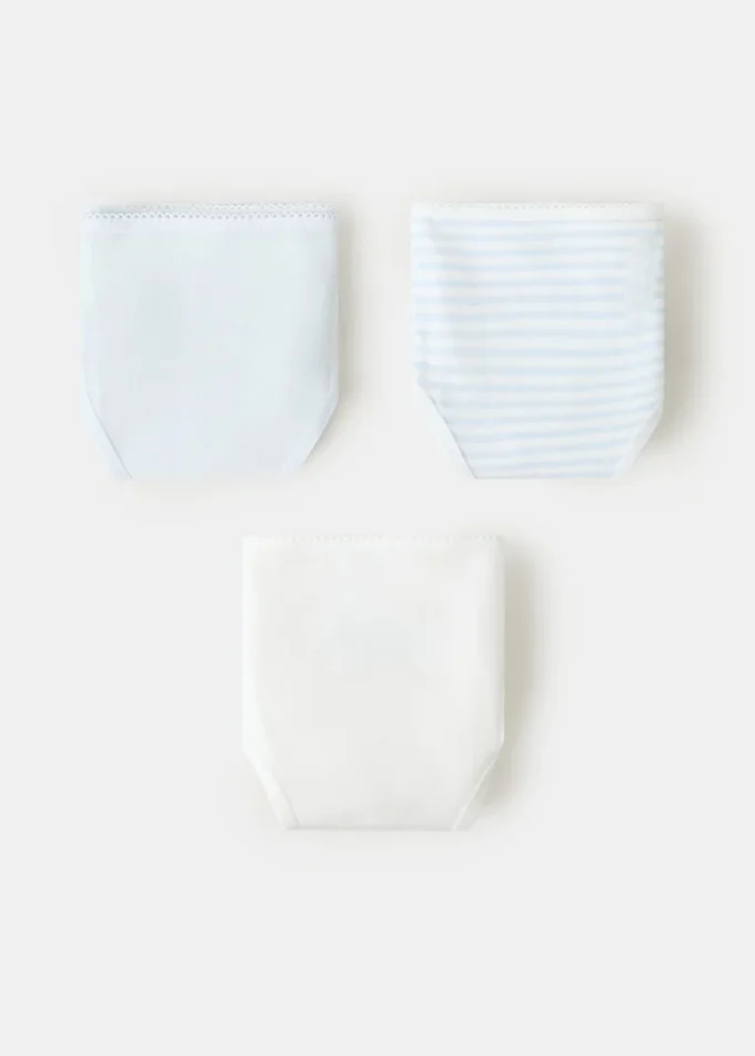 Lot de 3 culottes en coton Lot de 3 culottes en coton