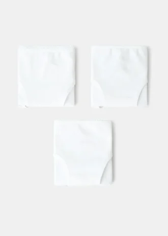 Lot de 3 culottes en coton Lot de 3 culottes en coton