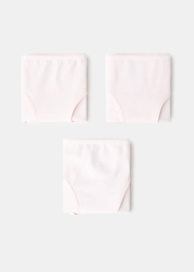 Lot de 3 culottes en coton Lot de 3 culottes en coton