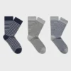 Lot de 3 paires de chaussettes assorties Lot de 3 paires de chaussettes assorties