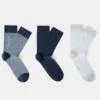 Lot de 3 paires de chaussettes assorties Lot de 3 paires de chaussettes assorties
