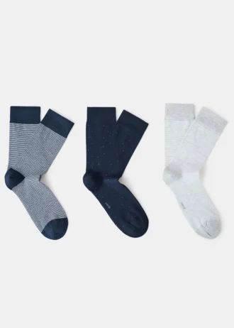 Lot de 3 paires de chaussettes assorties