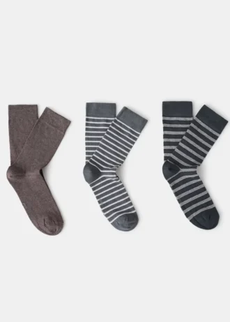 Lot de 3 paires de chaussettes assorties