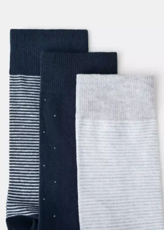 Lot de 3 paires de chaussettes assorties