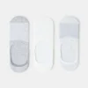 Lot de 3 paires de chaussettes invisibles Lot de 3 paires de chaussettes invisibles