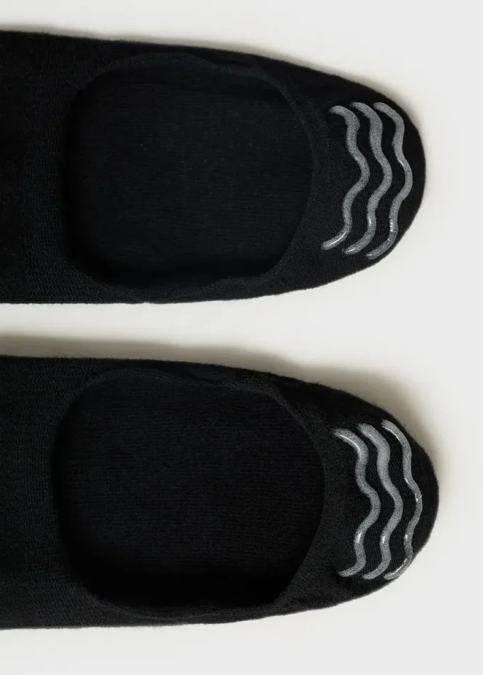 Lot de 3 paires de chaussettes invisibles Lot de 3 paires de chaussettes invisibles