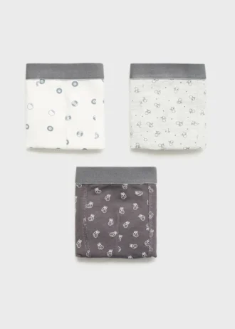 Lot de 3 slips combinés