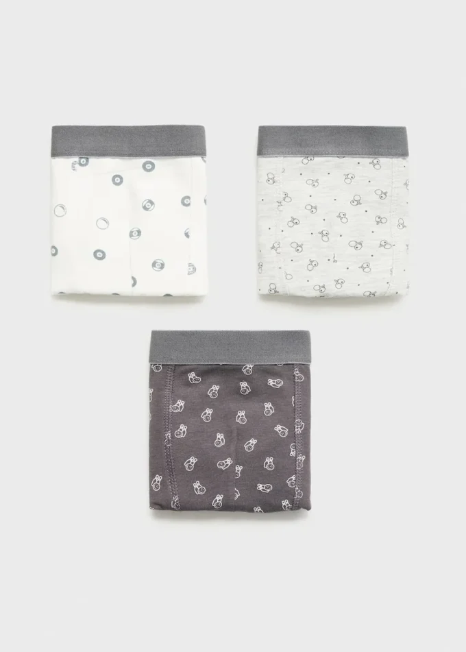 Lot de 3 slips combinés Lot de 3 slips combinés