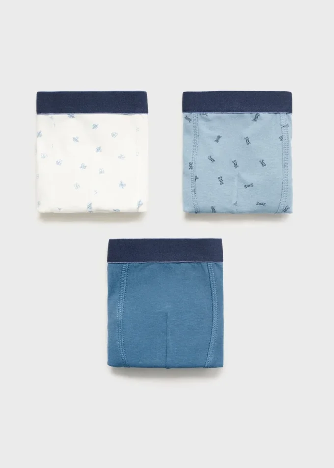 Lot de 3 slips combinés Lot de 3 slips combinés