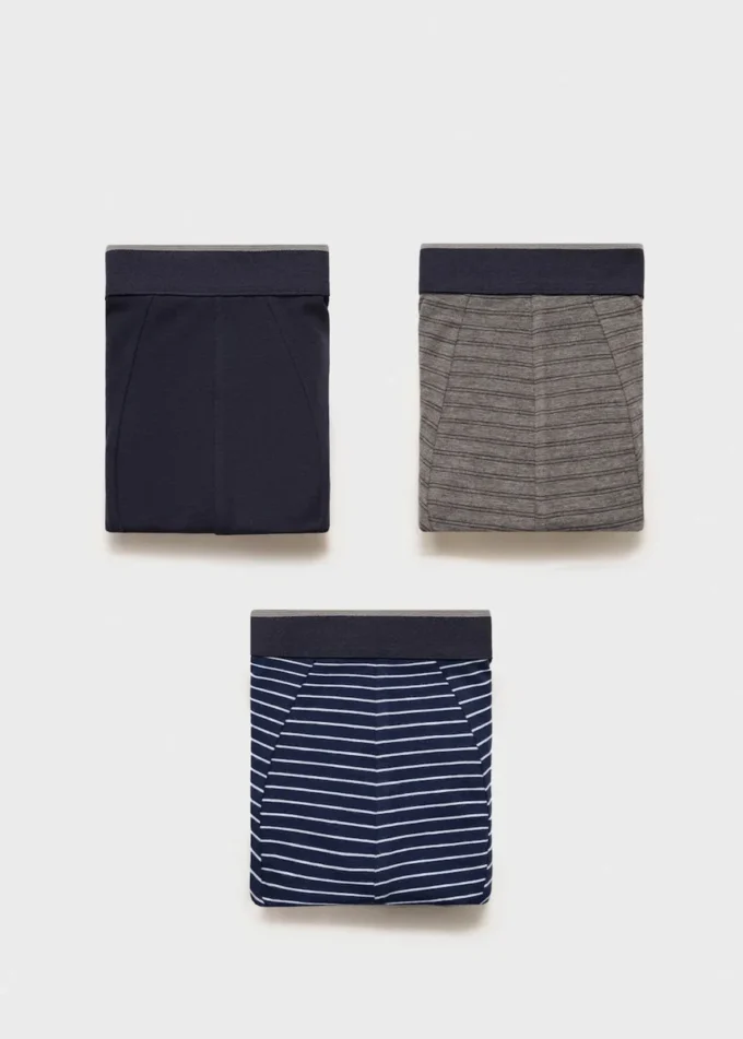 Lot de 3 slips combinés Lot de 3 slips combinés