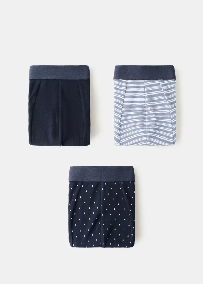 Lot de 3 slips en coton