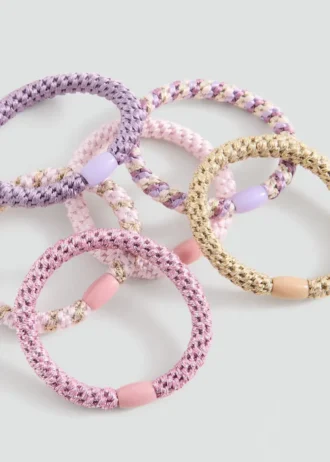 Lot de 6 élastiques à cheveux