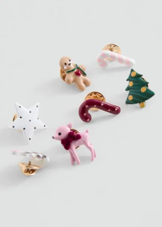 Lot de pin&rsquo;s de Noël