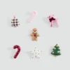 Lot de pin&rsquo;s de Noël