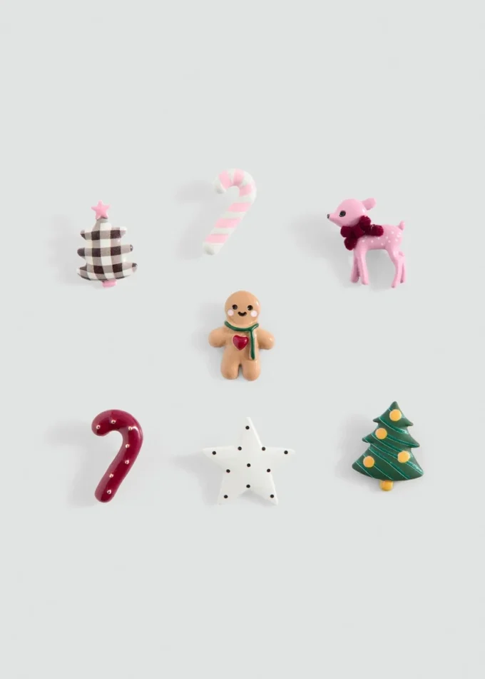 Lot de pin&rsquo;s de Noël