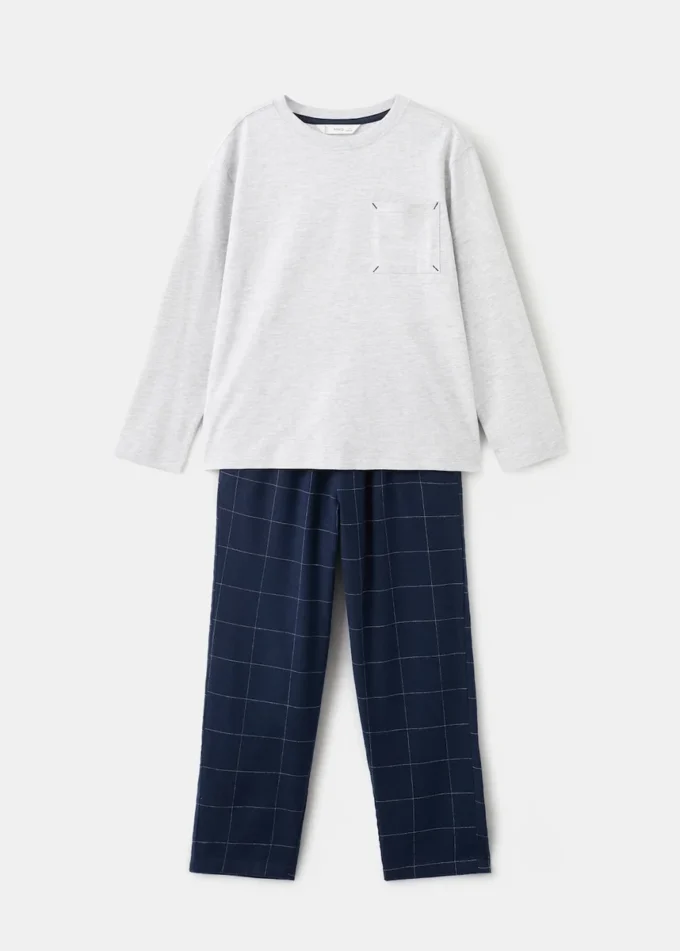 Lot de pyjamas à carreaux Lot de pyjamas à carreaux
