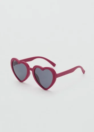 Lunettes de soleil en forme de cœur