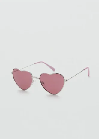Lunettes de soleil en forme de cœur