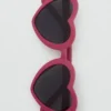 Lunettes de soleil en forme de cœur