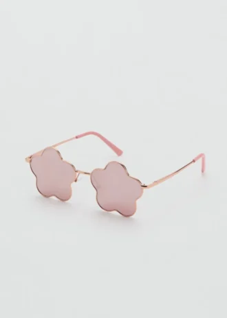 Lunettes de soleil à fleurs