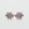 Lunettes de soleil à fleurs