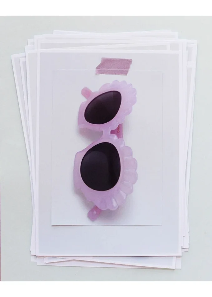Lunettes de soleil à monture écaille