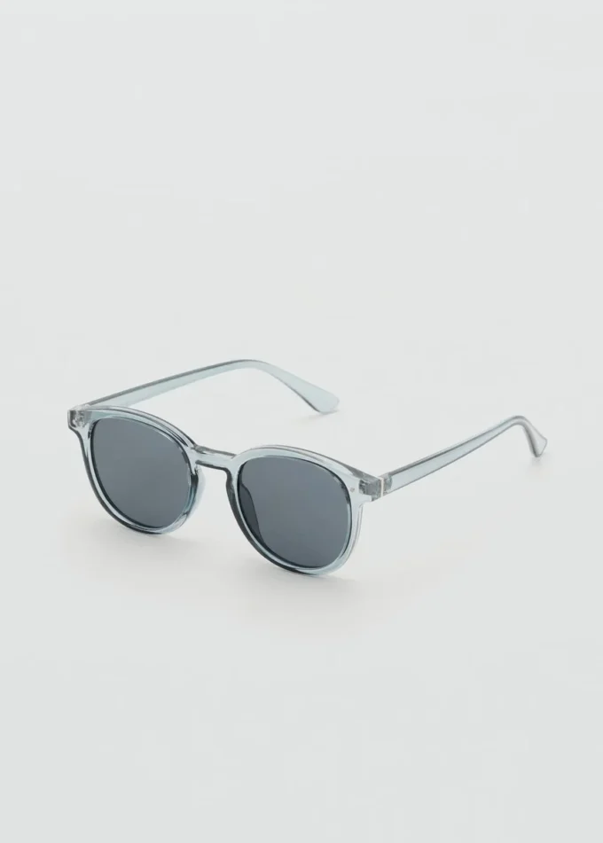 Lunettes de soleil à monture ronde