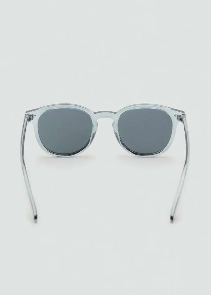 Lunettes de soleil à monture ronde