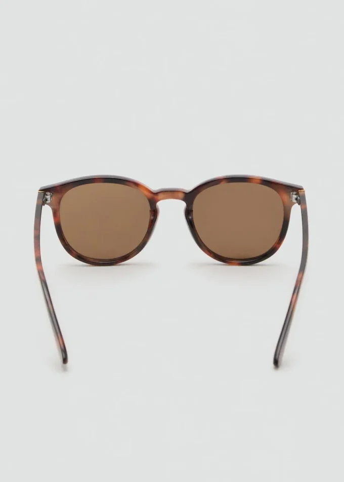 Lunettes de soleil à monture ronde