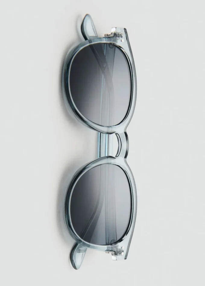 Lunettes de soleil à monture ronde