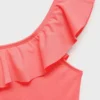 Maillot de bain asymétrique à volants Maillot de bain asymétrique à volants