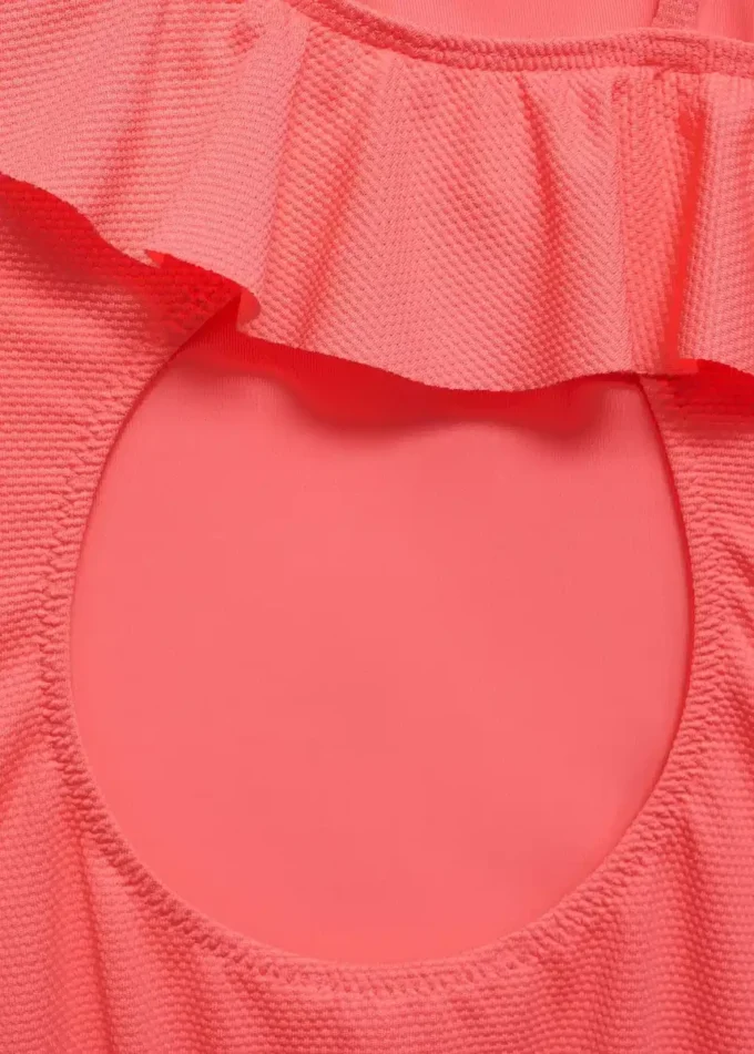 Maillot de bain asymétrique à volants Maillot de bain asymétrique à volants
